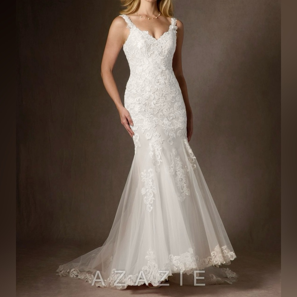 Azazie “Poppy” Wedding Dress - Picture 1 of 6
